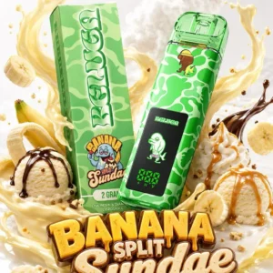 beluga bros banana split sundae 2g disposable